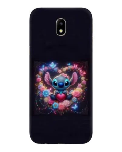 Чехол для Samsung Galaxy J7 2017 (J730F EU) с картинкой «Stitch в цветах» Чехол для Samsung Galaxy J7 2017 (J730F EU) с картинкой «Stitch в цветах»