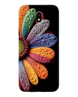 Чехол для Samsung Galaxy J7 2017 (J730F EU) с картинкой «Радужный цветок» Чехол для Samsung Galaxy J7 2017 (J730F EU) с картинкой «Радужный цветок»