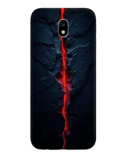 Чехол для Samsung Galaxy J7 2017 (J730F EU) с картинкой «Kрасная лавовая трещина» Чехол для Samsung Galaxy J7 2017 (J730F EU) с картинкой «Kрасная лавовая трещина»