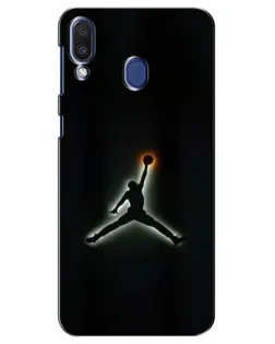 Чехол для Samsung Galaxy M20 (M205) с картинкой «Jordan Gradient Logo»