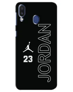 Чехол для Samsung Galaxy M20 (M205) с картинкой «Jordan Vertical»