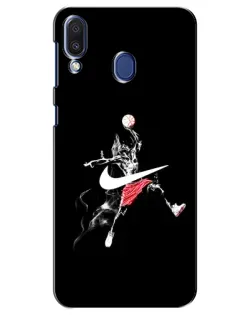 Чехол для Samsung Galaxy M20 (M205) с картинкой «Jordan Jumpman»