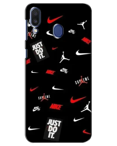 Чехол для Samsung Galaxy M20 (M205) с картинкой «Nike Mix Pattern»