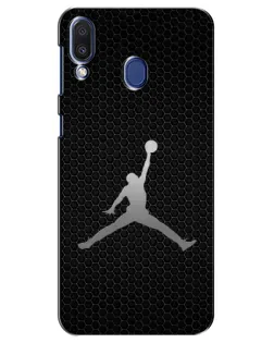 Чехол для Samsung Galaxy M20 (M205) с картинкой «Jordan Dark Carbon»