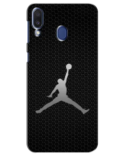 Чехол для Samsung Galaxy M20 (M205) с картинкой «Jordan Dark Carbon»