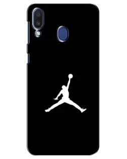 Чехол для Samsung Galaxy M20 (M205) с картинкой «Jordan Silhouette»