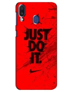 Чехол для Samsung Galaxy M20 (M205) с картинкой «Nike Just Do It»