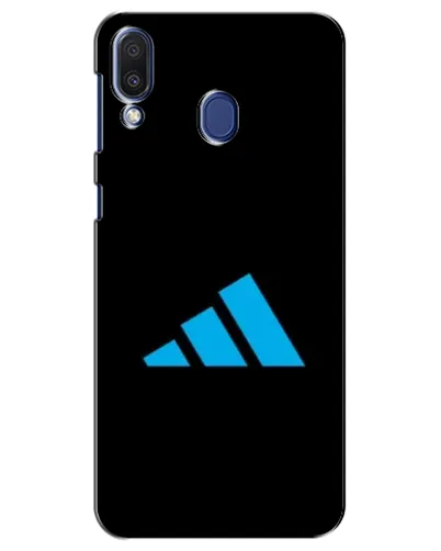 Чехол для Samsung Galaxy M20 (M205) с картинкой «Adidas Cyan Logo»