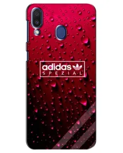 Чехол для Samsung Galaxy M20 (M205) с картинкой «Adidas Gold Marble»