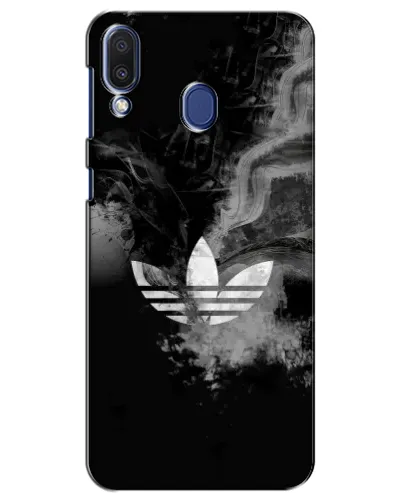Чехол для Samsung Galaxy M20 (M205) с картинкой «Абстрактный дым Adidas»