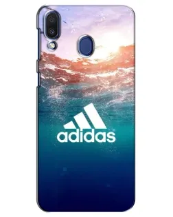 Чехол для Samsung Galaxy M20 (M205) с картинкой «Океанская глубина адидас»