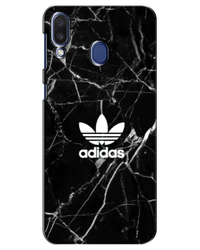 Чехол для Samsung Galaxy M20 (M205) с картинкой «Белый мрамор Adidas»