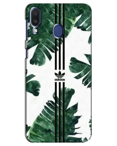 Чехол для Samsung Galaxy M20 (M205) с картинкой «Пальмовые листья адидас»