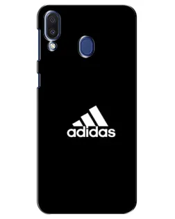 Чехол для Samsung Galaxy M20 (M205) с картинкой «Черная классика Adidas»