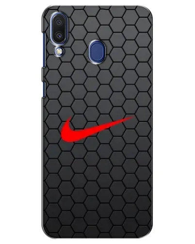 Чехол для Samsung Galaxy M20 (M205) с картинкой «Nike — карбоновая сетка» Чехол для Samsung Galaxy M20 (M205) с картинкой «Nike — карбоновая сетка»