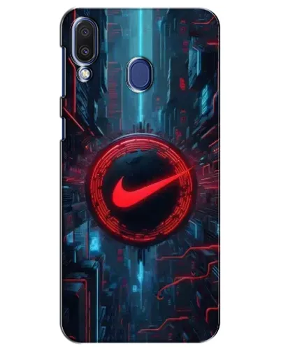 Чехол для Samsung Galaxy M20 (M205) с картинкой «Техногенный стиль Nike» Чехол для Samsung Galaxy M20 (M205) с картинкой «Техногенный стиль Nike»