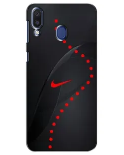 Чехол для Samsung Galaxy M20 (M205) с картинкой «Абстрактный дизайн Nike»