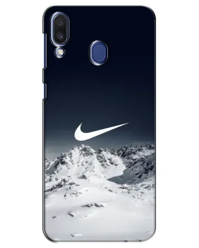 Чехол для Samsung Galaxy M20 (M205) с картинкой «Nike — зимние горы» Чехол для Samsung Galaxy M20 (M205) с картинкой «Nike — зимние горы»
