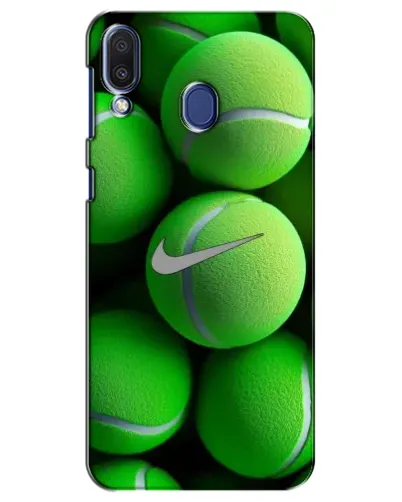Чехол для Samsung Galaxy M20 (M205) с картинкой «Теннисные мячи Найк» Чехол для Samsung Galaxy M20 (M205) с картинкой «Теннисные мячи Найк»