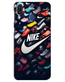 Чехол для Samsung Galaxy M20 (M205) с картинкой «Коллекция кроссовок Nike»