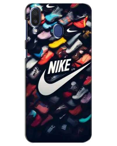 Чехол для Samsung Galaxy M20 (M205) с картинкой «Коллекция кроссовок Nike» Чехол для Samsung Galaxy M20 (M205) с картинкой «Коллекция кроссовок Nike»
