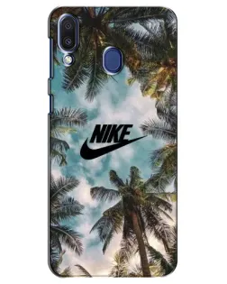 Чохол для Samsung Galaxy M20 (M205) з картинкою «Тропічний принт Nike» Чохол для Samsung Galaxy M20 (M205) з картинкою «Тропічний принт Nike»
