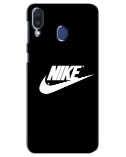 Чохол для Samsung Galaxy M20 (M205) з картинкою «Мазки фарби Nike» Чохол для Samsung Galaxy M20 (M205) з картинкою «Мазки фарби Nike»