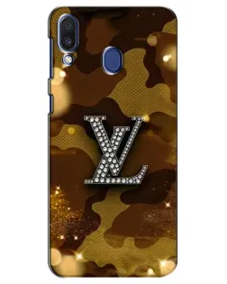 Чехол для Samsung Galaxy M20 (M205) с картинкой «Камуфляжный Louis Vuitton»
