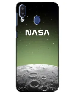 Чехол для Samsung Galaxy M20 (M205) с картинкой «NASA — лунный градиент»