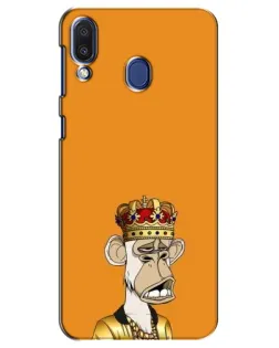 Чехол для Samsung Galaxy M20 (M205) с картинкой «Золотая обезьяна Bored Ape» Чехол для Samsung Galaxy M20 (M205) с картинкой «Золотая обезьяна Bored Ape»