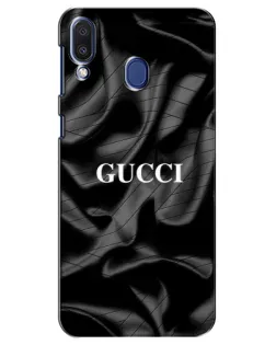 Чехол для Samsung Galaxy M20 (M205) с картинкой «Gucci — шелковые волны» Чехол для Samsung Galaxy M20 (M205) с картинкой «Gucci — шелковые волны»