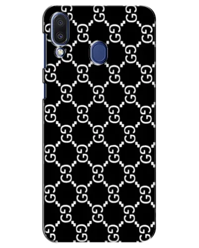 Чехол для Samsung Galaxy M20 (M205) с картинкой «Gucci — сетчатый паттерн»