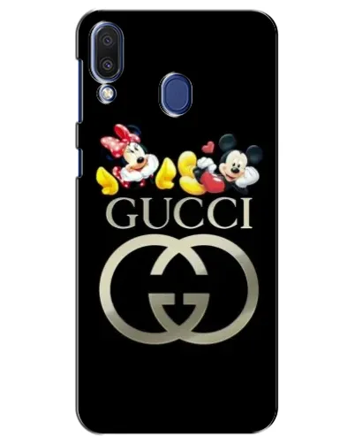 Чехол для Samsung Galaxy M20 (M205) с картинкой «Gucci — герои Disney»