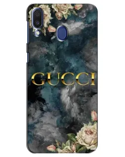 Чехол для Samsung Galaxy M20 (M205) с картинкой «Абстрактные цветы Gucci»