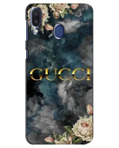 Чехол для Samsung Galaxy M20 (M205) с картинкой «Абстрактные цветы Gucci»