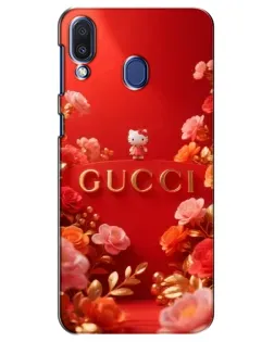 Чехол для Samsung Galaxy M20 (M205) с картинкой «Gucci — золотой сад»