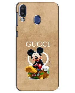 Чехол для Samsung Galaxy M20 (M205) с картинкой «Микки Маус Gucci — крафт»