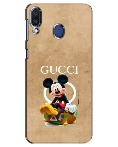 Чехол для Samsung Galaxy M20 (M205) с картинкой «Микки Маус Gucci — крафт»