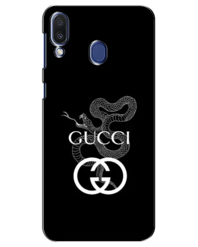 Чехол для Samsung Galaxy M20 (M205) с картинкой «Gucci — серебряная змея»