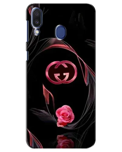 Чехол для Samsung Galaxy M20 (M205) с картинкой «Gucci — неоновая роза»