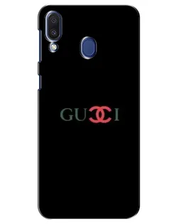 Чехол для Samsung Galaxy M20 (M205) с картинкой «Gucci — красный градиент»