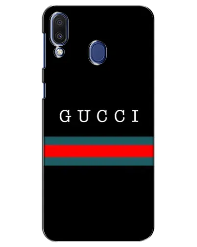 Чехол для Samsung Galaxy M20 (M205) с картинкой «Gucci — красный пояс»