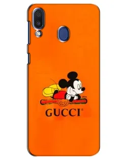 Чохол для Samsung Galaxy M20 (M205) з картинкою «Міккі Маус Gucci — помаранч» Чохол для Samsung Galaxy M20 (M205) з картинкою «Міккі Маус Gucci — помаранч»