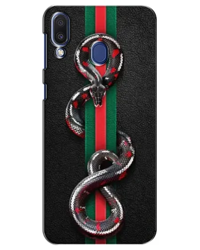 Чехол для Samsung Galaxy M20 (M205) с картинкой «Gucci — змея на полосе» Чехол для Samsung Galaxy M20 (M205) с картинкой «Gucci — змея на полосе»