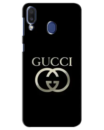 Чехол для Samsung Galaxy M20 (M205) с картинкой «Gucci — золото на черном» Чехол для Samsung Galaxy M20 (M205) с картинкой «Gucci — золото на черном»