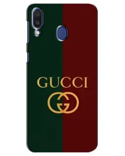 Чохол для Samsung Galaxy M20 (M205) з картинкою «Gucci — темно-зелений градієнт» Чохол для Samsung Galaxy M20 (M205) з картинкою «Gucci — темно-зелений градієнт»