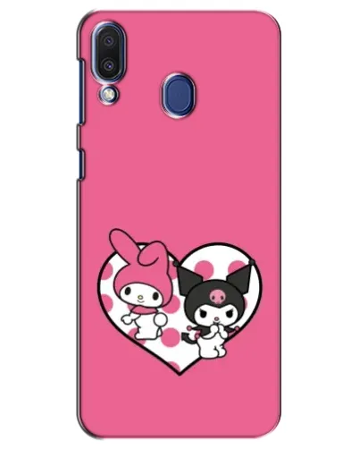 Чехол для Samsung Galaxy M20 (M205) с картинкой «Kuromi и My Melody»