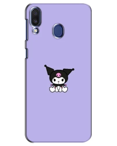 Чехол для Samsung Galaxy M20 (M205) с картинкой «Kuromi — фиолетовый минимализм»