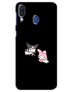Чехол для Samsung Galaxy M20 (M205) с картинкой «My Melody и Kuromi»