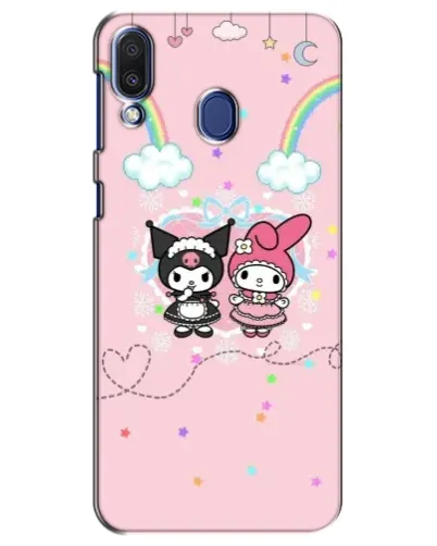 Чехол для Samsung Galaxy M20 (M205) с картинкой «My Melody и Kuromi»